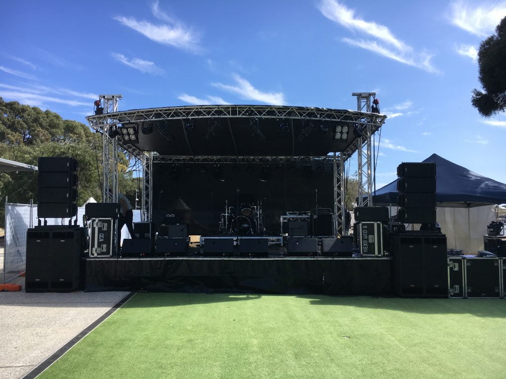 Stage Hire - Event Logistics Australia